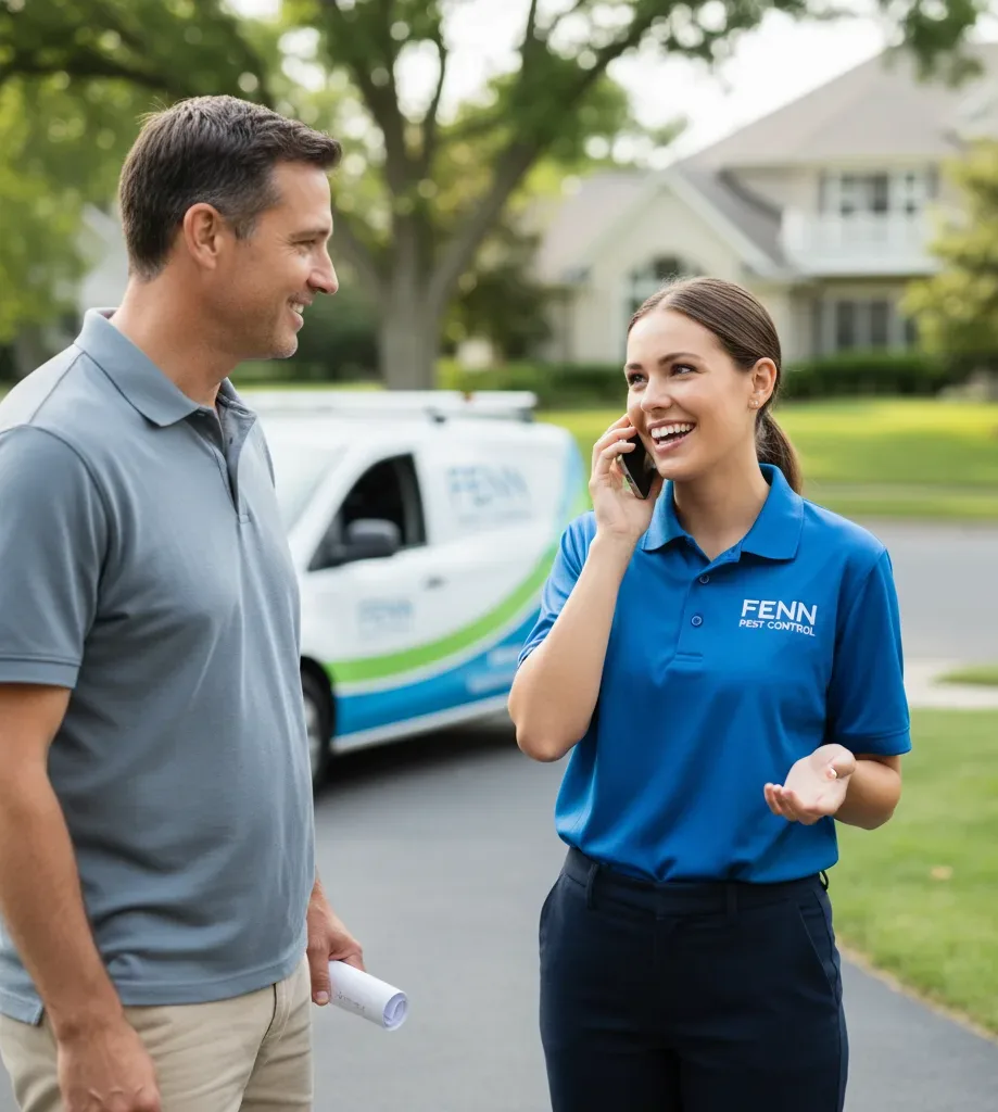 Fenn Pest Control customer support in Tiffin